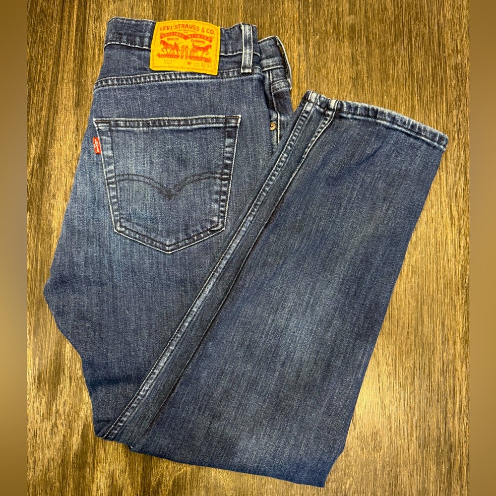 Levi’s 512 All seas tech Jeans.